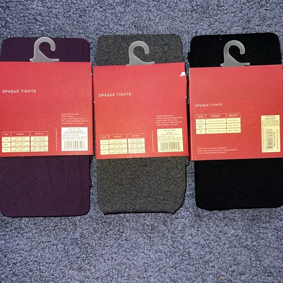 BRAND NEW tights (3 pairs) - Picture 2 of 4